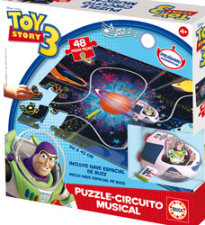 14688 PUZZLE CIRCUITO MUSICAL TOY STORY 3