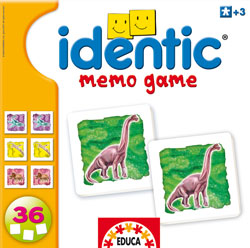 14782 JUEGO MEMORIA IDENTIC EDUCA DINOSAURIOS