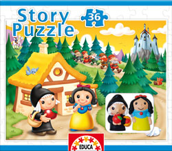 14872 STORY PUZZLE BLANCANIEVES PUZZLE EDUCA