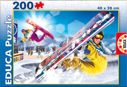 15268 snowboard PUZZLE EDUCA